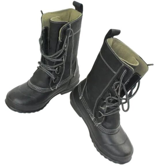 Tretorn Aspelina Waterproof Black Combat Moto All Weather Boot, Size 36 … - Picture 2 of 8